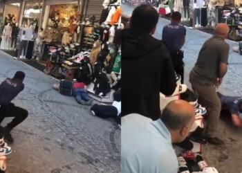 Beyazıt’ta silahlı kavga: Biri polis 7 kişi yaralandı