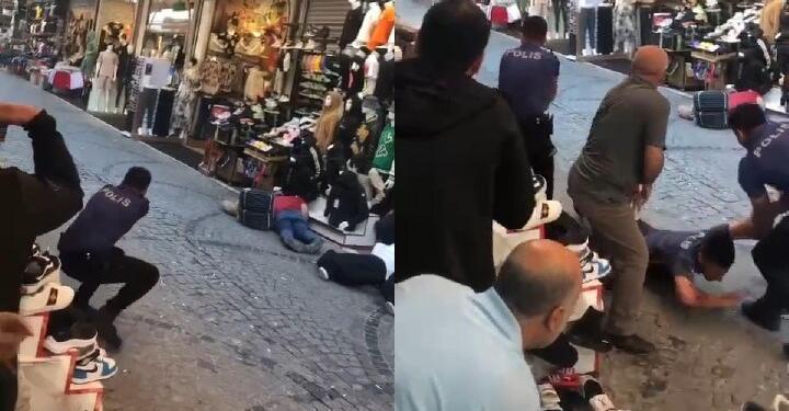 Beyazıt’ta silahlı kavga: Biri polis 7 kişi yaralandı