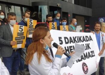 Doktorlar yeniden grevde