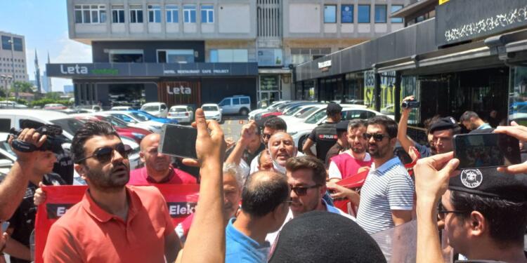 Enerji işçileri tekrar gözaltına alındı: Gazeteciler engellendi