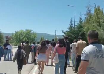 Öğrenciler Dersim’de TÜGVA şubesi açılmasını protesto etti