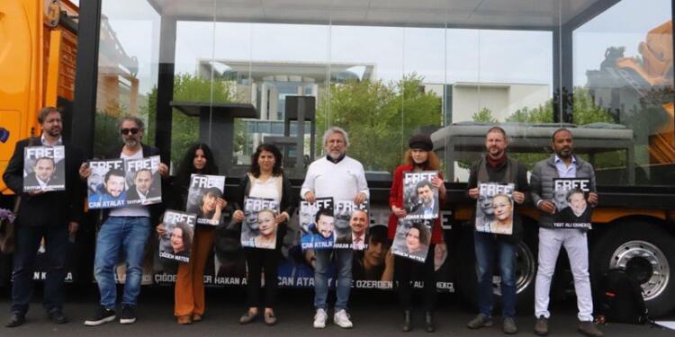 Almanya’da Gezi protestosu