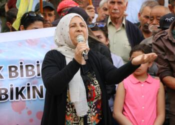 Halep ve Hesekê’deki 1 Mayıs kutlamasında savaşa tepki