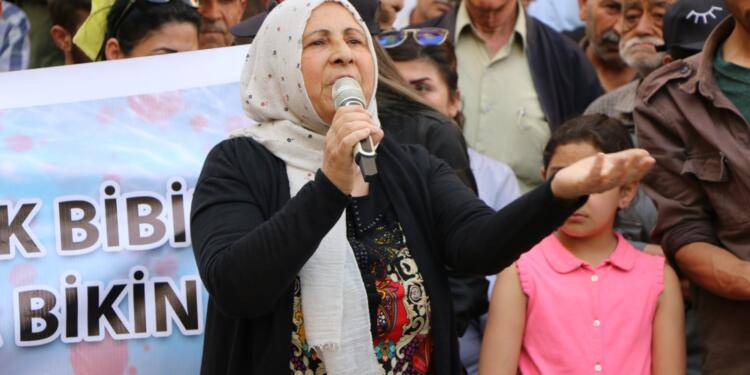 Halep ve Hesekê’deki 1 Mayıs kutlamasında savaşa tepki