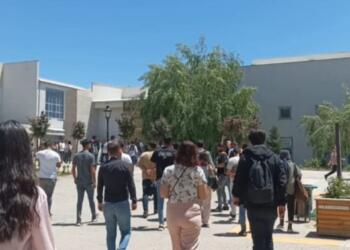 Munzur Üniversitesi’nde, TÜGVA protestosu