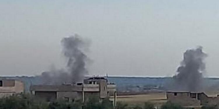 Şehba’ya topçu saldırıları yapıldı