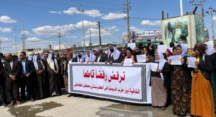 Şengal’de kitlesel yürüyüş: Saldırılar Şengal’i boşaltmaya yöneliktir