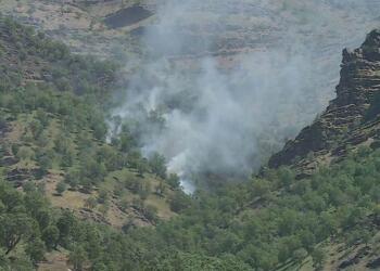 Bir ayda 917 kez savaş uçaklarıyla bombardıman