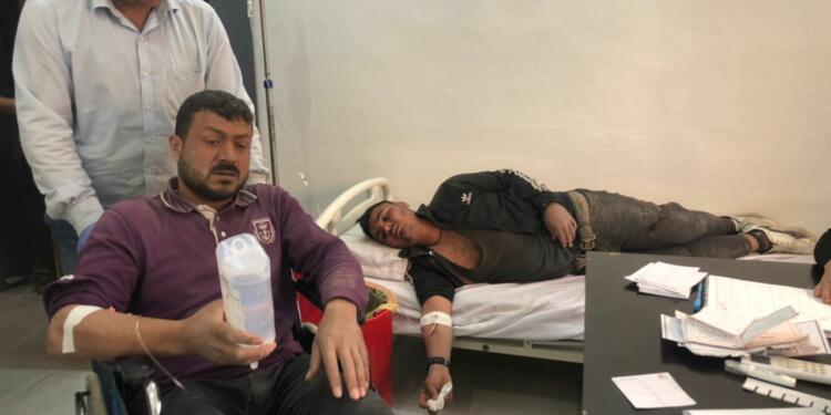 Hristiyan ve Kürt yerleşimleri bombalandı