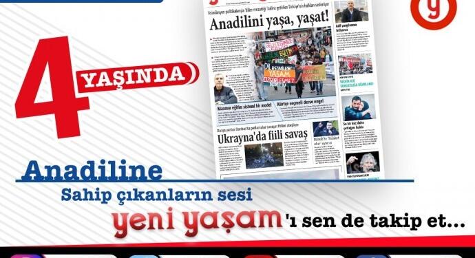 Hashtag kampanyası başlıyor: Yeni Yaşam’a ses ol