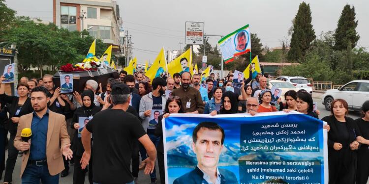 Katledilen Mehmet Zeki Çelebi’nin cenazesi Silopi’ye getirildi