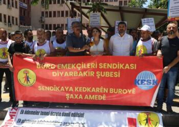 BES üyesi emekçiler sokaktaydı: İnsanca yaşamak istiyoruz