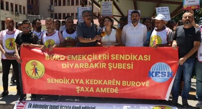 BES üyesi emekçiler sokaktaydı: İnsanca yaşamak istiyoruz