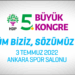 HDP’den 5. Büyük Olağan Kongreye çağrı