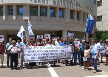KESK’ten eylem: İnsanca yaşamak istiyoruz