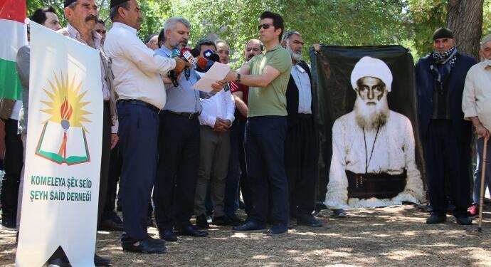 Şeyh Said ve arkadaşları anıldı: Şeyh Said bizim rehberimizdir