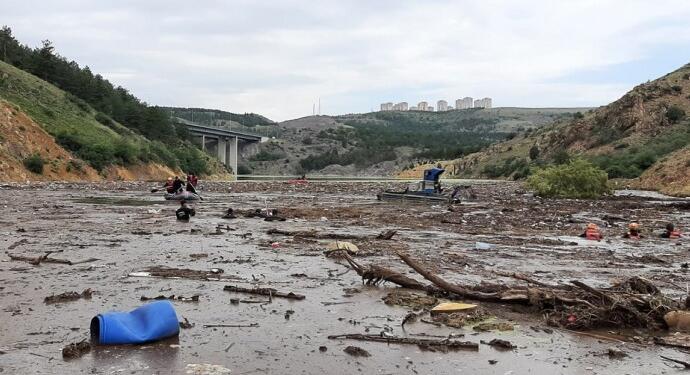 Ankara’daki selde yaşamını yitirenlerin sayısı 4’e çıktı