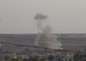 Girê Spî havadan vuruldu