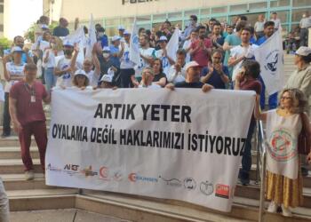 Sağlık emekçileri ‘Beyaz Grev’de