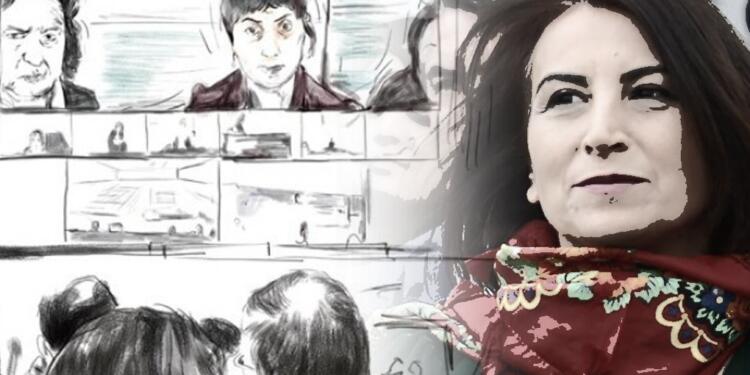 Aysel Tuğluk Kobanê duruşmasına SEGBİS ile katıldı