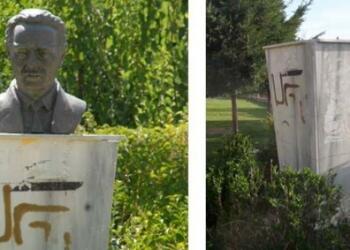 Kürt şair Cegerxwîn’in büstü kayyum tarafından kaldırıldı