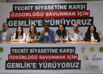 Tecride karşı protesto: 12 Haziran’da Gemlik’e yürüyüş çağrısı