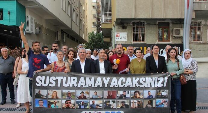 Gözaltı sayısı 22’ye yükseldi: Diyarbakır’daki STÖ’lerden gazeteci gözaltılarına tepki