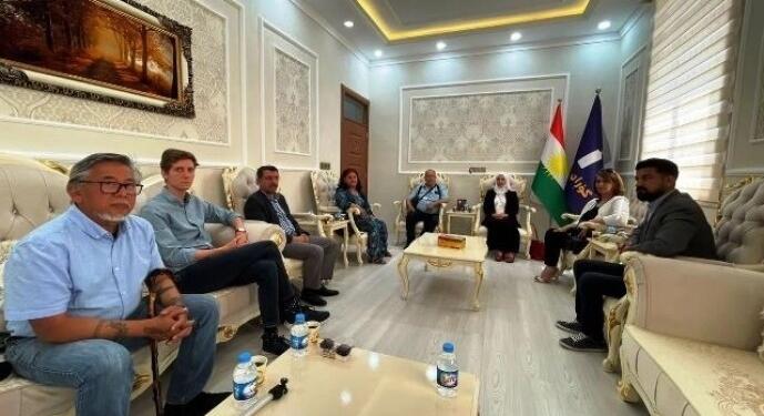 Barış Heyeti, YNK, KDP ve Goran Hareketi’yle görüştü