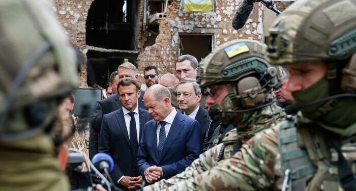 Rusya-Ukrayna Savaşı: Olaf Scholz, Emmanuel Macron ve Mario Draghi Kiev’de