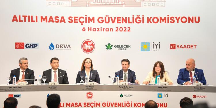 Seçim Güvenliği: 6 parti mutabakatı açıkladı
