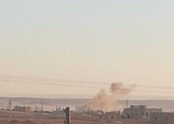 Minbic’in kuzeyindeki köyler bombalandı