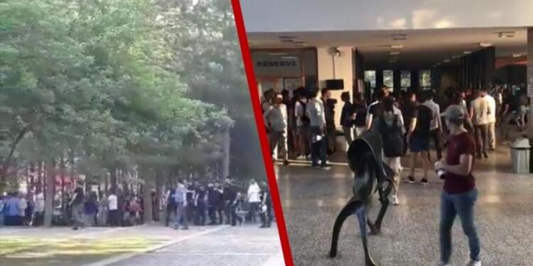 ODTÜ’de Onur Yürüyüşü’ne polis saldırdı: Gözaltılar var