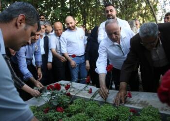 Orhan Doğan mezarı başında anıldı