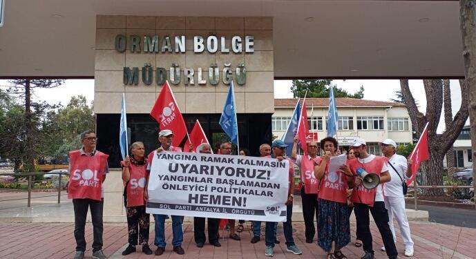 Sol Parti orman yangınlarına karşı bir dizi öneri sundu
