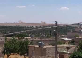 Efrin ve Şehba köyleri bombalandı