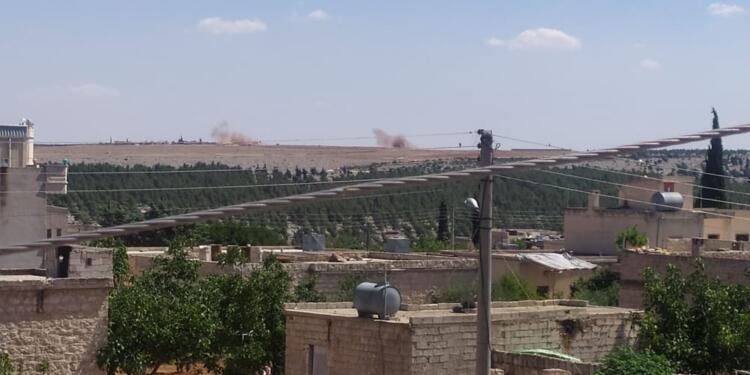 Efrin ve Şehba köyleri bombalandı