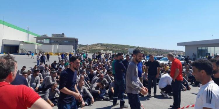 TPI Composite fabrikasında işçilerin eylemi 5’inci gününde