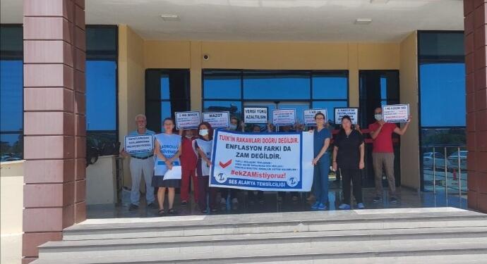 SES Antalya: Sefalete teslim olmayacağız