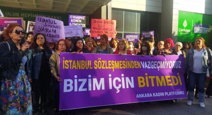 Haklarımız, hayatlarımız ve İstanbul Sözleşmesi’nden vazgeçmeyeceğiz