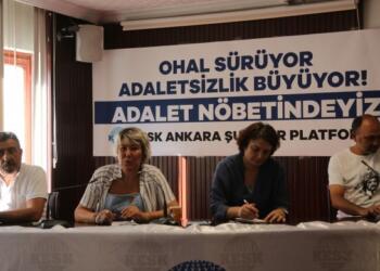 KESK’in Adalet Nöbeti 4’üncü gününde
