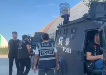 Kemal Kurkut pankartına polis engeli