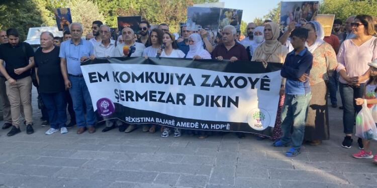Zaxo katliamına ilişkin Diyarbakır’da açıklama: Her koşulda barış diyeceğiz