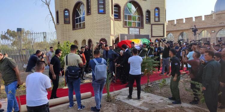 Qazi Muhammed’in oğlu Eli Qazi son yolculuğuna uğurlandı