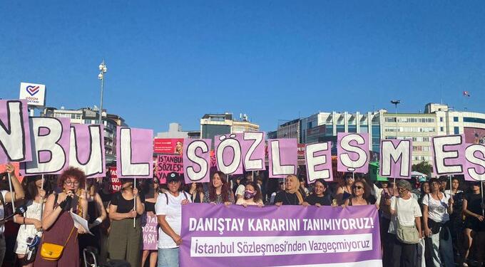 Danıştay kararına tepki: İstanbul Sözleşmesi’nden vazgeçmiyoruz