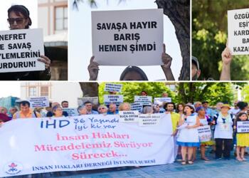 Keskin: İHD savaşa, ırkçılığa ve homofobiye karşı 36 yıldır mücadele ediyor