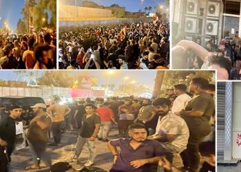 Irak’ta Türkiye karşıtı protestolar: Türkiye Büyükelçiliği kapatılsın