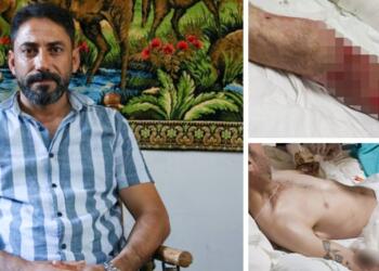 İki kolu kesildiği halde cezaevine konan Necdet Erik için basın açıklaması