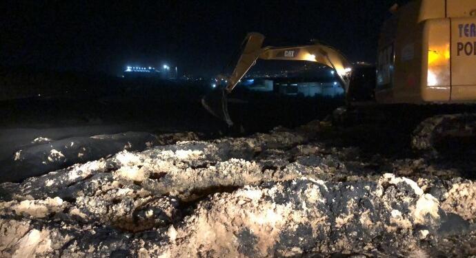 Antep-Adana otoyolu kapandı