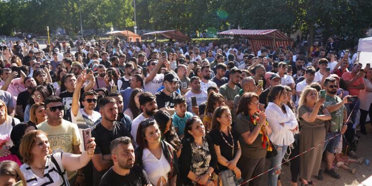 Berlin’de Rojava Devrimi kutlaması