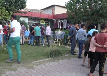 Çoman’da resim sergisi